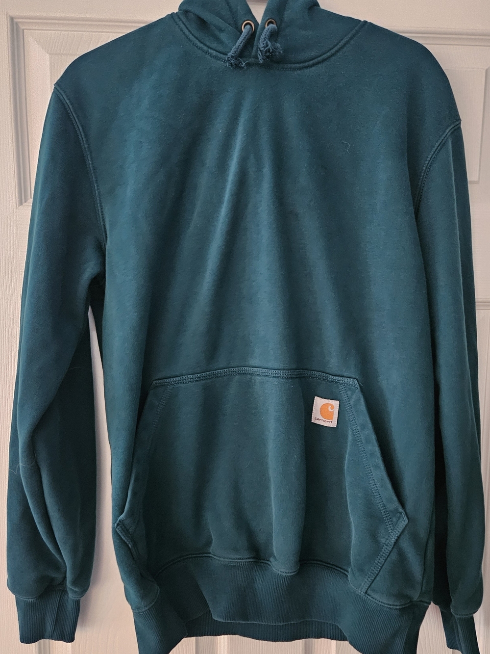 Carhartt Men’s Teal Hooded Sweatshirt